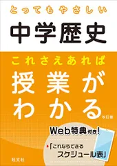 とってもやさしい中学歴史 これさえあれば授業がわかる 改訂版