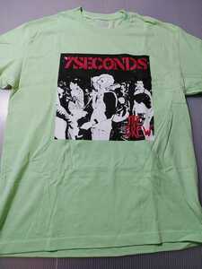 7SECONDS Tシャツ the crew ミントグリーンL trust records / descendents husker du bad brains black flag minor threat bad religion