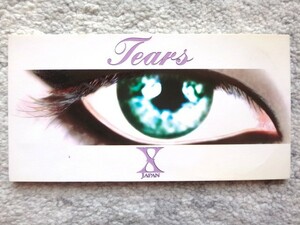 a【 X JAPAN / Tears 】8cmCD CDは４枚まで送料１９８円