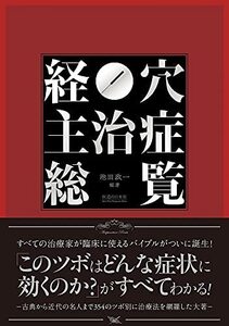 【中古】 経穴主治症総覧