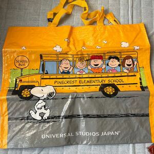 USJ スヌーピー　ショッピングバッグ　お土産袋　おまけ付き PEANUTS