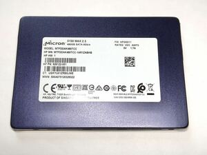 高耐久 Micron Crucial 5100 MAX 480GB 3D チップ SATA 2.5inch S-ATA最高性能 SSD エンタープライズ　データセンター 500GB 512GB 級