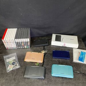 Nintendo DS NTR-001 DSi TWL-001 5台 動作未確認 ソフト まとめ 3DSソフト ポケモン ゼルダ ドラゴンクエスト 他 ニンテンドー DS 2