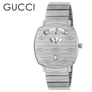 グッチ 腕時計 手表 メンズ レディース ユニセックス グッチ時計 グリップ 35mm ブランド シルバー gucci プレゼント 誕生日プレゼント