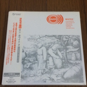 [ Sunn O))) / White2 ] 3CD 帯付国内盤 送料無料 Goatsnake, Khanate, Burning Witch