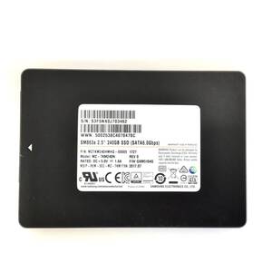 S61128155 SAMSUNG SATA 240GB 2.5インチ SSD 1点 使用時間:2【中古動作品】