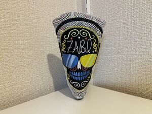 【送料無料】Zabi PUTTER COVER パターカバー　ドクロ　メッシュ