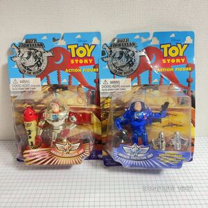 1000円〜　未開封　Disney ディズニー　TOY STORY トイストーリー　シンクウェイ　バズライトイヤー　 アクションフィギュア　２点セット　