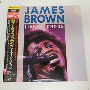音楽LD / ジェームス・ブラウン　ライブ・イン・ロンドン　JAMES BROWN / 帯付き / PVLM-8【M005】