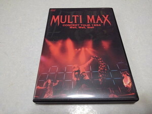 ●　MULTI MAX マルチマックス　DVD♪盤面美品　【　CONCERT TOUR 1994 Well,Well,Well　】　Chage　チャゲアス チャゲ&飛鳥