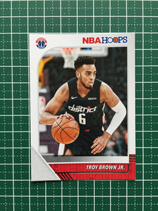 ★PANINI 2019-20 NBA HOOPS #194 TROY BROWN JR.［WASHINGTON WIZARDS］ベースカード 2020★