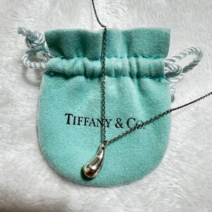 ティファニー ティアドロップネックレス TIFFANY&CO. シルバー925 エルサ・ペレッティ SV925 Ag925