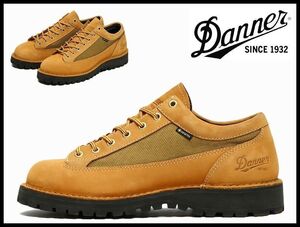 送無 新品 Danner ダナー D121008 FIELD LOW フィールド ロー GORE-TEX ヌバック レザー トレッキング マウンテン ブーツ ウィート 27.5 ①