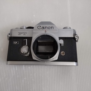 ●[ジャンク品] キヤノン Canon FT 35mm 一眼レフフィルムカメラ シルバー ボディのみ 258896