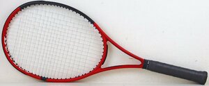 M◎中古品◎硬式テニスラケット『DUNLOP CX200』ダンロップ フェイス面積:98sq.in. 全長:27in. グリップサイズ:3 レッド/ブラック 本体のみ