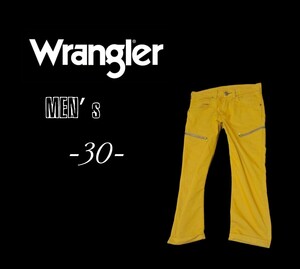 メンズ30◇Wrangler◇クロップドパンツ