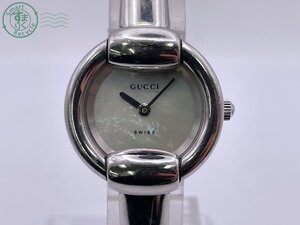 BA0603147　△GUCCI グッチ 1400L バングル SS シルバー文字盤 クオーツ レディース 腕時計 アナログ 2針 ラウンド 現状品