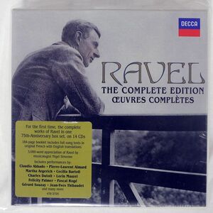 未開封 MAURICE RAVEL/RAVEL: THE COMPLETE EDITION/DECCA 478 3725 CD