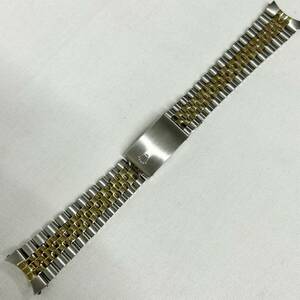 ロレックス 6252 H14 5連ジュビリーブレス YGコンビ 巻き込み 取付幅20ｍｍ FF255 YG×SS 純正ベルト ヴィンテージ ROLEX Bracelet