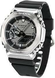 超美品 CASIO GM-2100-1A カシオ 腕時計 アナデジ G-SHOCK GM2100 GM-2100-1AJF 同　メタル　オクタゴン　