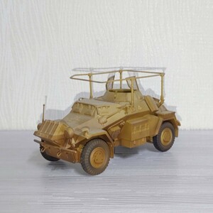 1/35 ドイツ軍 sd.kfz223 フンクワーゲン 無線指揮車 プラモデル 完成品 第二次世界大戦 装甲車 