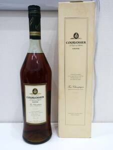 【未開栓|古酒】COURVOISIER クルボアジェ VSOP スリムボトル ロングネック コニャック ブランデー 700ml 40％【富】