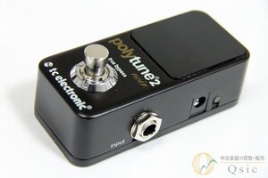 [美品] tc electronic Polytune 2 Noir 完全数量限定カスタム・ブラック・フィニッシュ [XK142]【神戸店在庫】