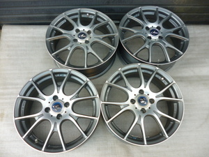 MO23　Weds　レオニス　16×6J　100×4穴　+45　中古４本　美品！！