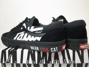 【送料無料】日本限定 PATTA x BEAMS x VANSパタ x ビームス x バンズ 別注コラボOLD SKOOL MEAN EYED CAT BLACK 2015年 US10.5/28.5cm新品