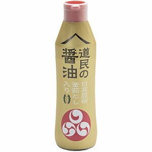 トモエ 道民の醤油日高昆布 450ml