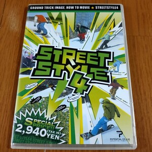 スノーボード DVD STREET STYLE 4