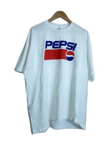 Hanes◆90s/PEPSI/Tシャツ/XXL/コットン/WHT