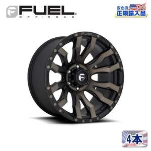 [FUEL OFFROAD（フューエルオフロード）正規品]17インチアルミホイール 4本 汎用 D674 BLITZ 17×9 6H 139.7 +1 CB106.1 / D67417908450