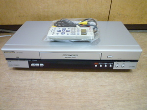 Panasonicパナソニック VHSハイファイビデオ ビデオデッキ NV-HV60-S 動作品