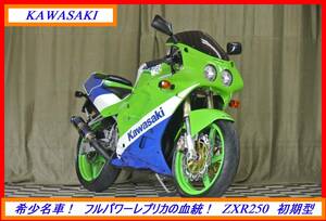 絶版硬派レプリカ！　『　ＺＸＲ２５０　初期型　』　実動車　型式 ZX250A　GPz KH ニンジャ KR1 ZZR　☆売り切り☆　全国自宅配送ＯＫ！