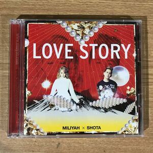 (B279)中古CD100円 加藤ミリヤ　清水翔太 LOVE STORY(初回生産限定盤)(DVD付)