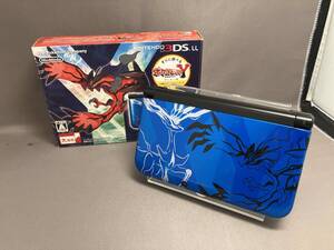 ニンテンドー3DS LL 本体 ポケットモンスターXY ゼルネアス・イベルタル ブルー(ゆ23-02-50)