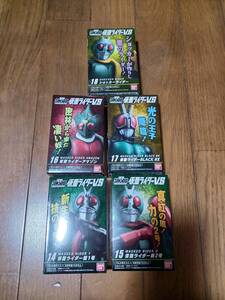 掌動　SHODO　仮面ライダーVS（ヴァーサス）　4弾　全5種セット　BANDAI　未開封品