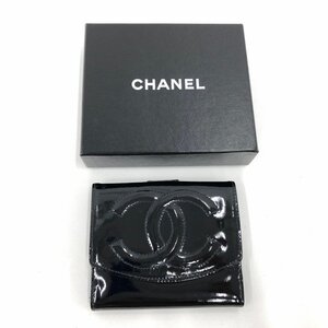 CHANEL シャネル 折りたたみ財布 4592596 箱あり【DAAS3070】