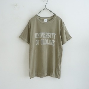 スピック&スパン Spick and Span *OLDLINE カレッジTシャツ*F半袖カットソーコットン(33-2409-258)【70J42】