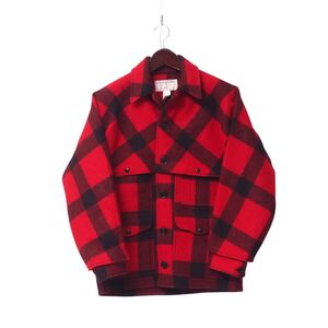 TI3362□90sヴィンテージ*USA製*フィルソン/FILSON GARMENT*メンズ40*ダブルマッキーノクルーザー/ウールジャケット/ブルゾン*チェック