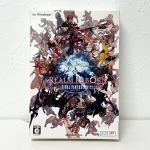 ★2770 ファイナルファンタジー 新生エオルゼア FF14 ゲームソフト DVD-ROM 動作未確認 ジャンク