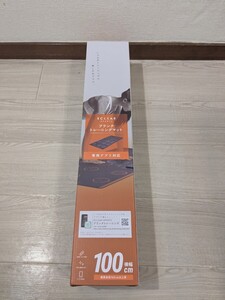 【w734】【未使用】 ELECOM ECLEAR SPORTS プランク トレーニングマット 横幅100cm 専用アプリ対応 トレーニング エクササイズ