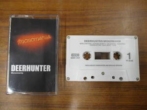 S-2728【カセットテープ】UK版 / DEERHUNTER Monomania / CADC 3307 ディアハンター cassette tape