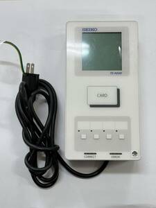 L059) SEIKO システムタイムレコーダー ICカード対応：TE-N500 動作確認済みの