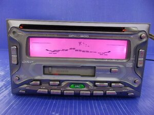 T【021】希少 KENWOOD ケンウッド CD/カセット 2DINデッキ DPX-4200 オーディオ メインユニット