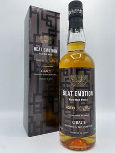 【未開栓】 長濱蒸溜所 ビートエモーション グレイス BEAT EMOTION GRACE 箱付き 700ml 47% 布袋寅泰 ワールドモルト ウイスキー ●421