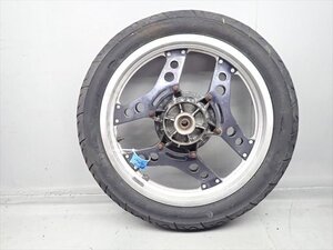 β240326-4 ホンダ VT250F MC08 (S59年式) 絶版！希少！ リアホイール 振れ・リム打ち無し！タイヤは要交換で！