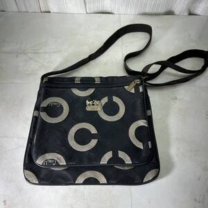 %M% COACH(コーチ)　ショルダーバッグ ブラック %T-241213