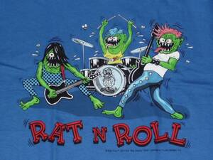 ラットフィンク Tシャツ RATFINK ホットロッド ロックパンク